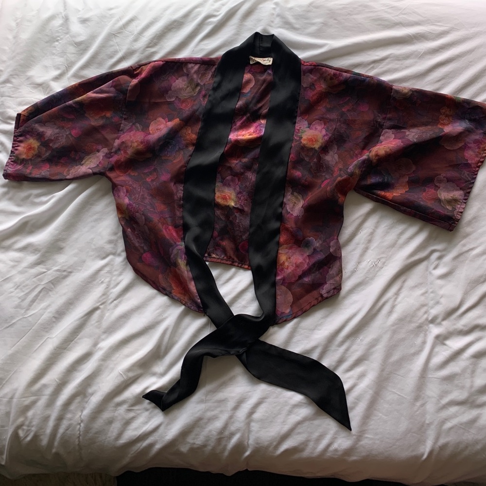 Cropped Kimono